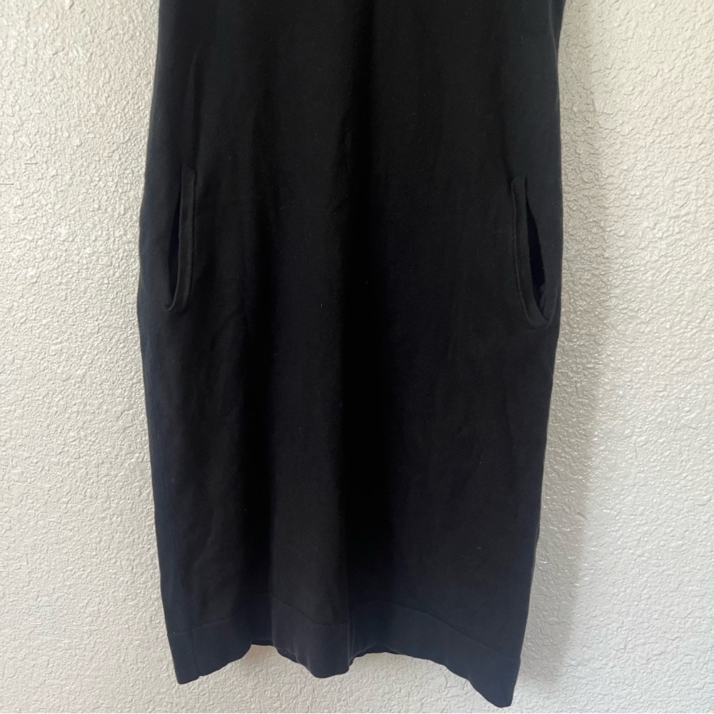 James Perse black dress sleeveless size 2 - Picture 4 of 7
